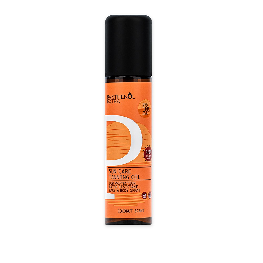 PANTHENOL EXTRA - Sun Care Tanning Oil SPF10 - 150ml